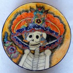 Day of Dead Catrina Platter Catrina platter
